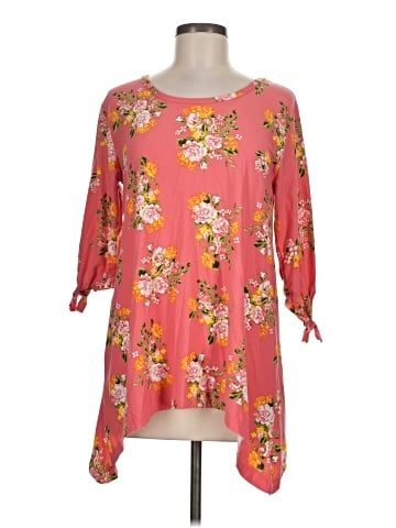 Bobbie Brooks 3/4 Sleeve T-Shirt (view 1)
