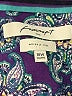 Foxcroft 100% Cotton Paisley Blue 3/4 Sleeve Button-Down Shirt Size 18 - photo 4
