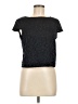 W by Worth Black Short Sleeve Top Size 6 - photo 1