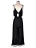 Divided by H&M 100% Polyester Chevron-herringbone Black Jumpsuit Size 2 - photo 2