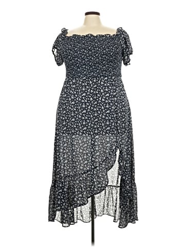 Blue Rain Casual Dress (view 1)