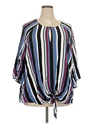 Fred David 3/4 Sleeve Blouse (view 1)