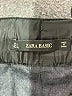 Zara Basic Black Faux Leather Skirt Size L - photo 4