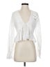 Altar'd State 100% Cotton White Long Sleeve Blouse Size S - photo 1