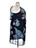 Indulge 100% Polyester Print Blue Cocktail Dress Size 3X - photo 4