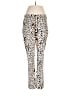 ATM Animal Print Ivory Casual Pants Size 8 - photo 1