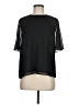 Halogen 100% Polyester Black Short Sleeve T-Shirt Size M - photo 1