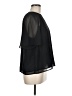 Halogen 100% Polyester Black Short Sleeve T-Shirt Size M - photo 5