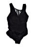 Miraclesuit Solid Black One Piece Swimsuit Size 16 - photo 1