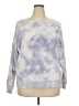 Splendid Tie-dye Purple Sweatshirt Size XXL - photo 1