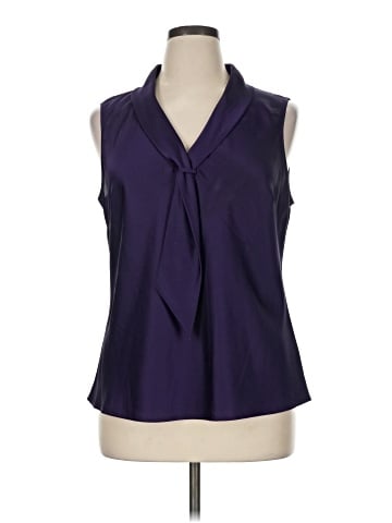 Tahari by ASL Sleeveless Blouse (view 1)