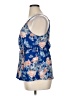 Lily White 100% Polyester Blue Sleeveless Blouse Size XL - photo 5