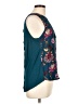 Daniel Rainn 100% Rayon Teal Sleeveless Blouse Size L - photo 4