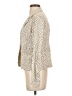 Caslon 100% Linen Polka Dots Ivory Blazer Size XS - photo 5