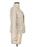 Caslon 100% Linen Polka Dots Ivory Blazer Size XS - photo 4