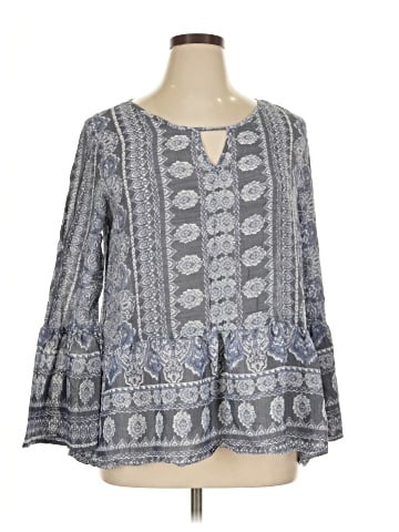 Como Vintage Long Sleeve Blouse (view 1)