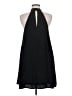Lulus 100% Polyester Solid Black Cocktail Dress Size M - photo 2