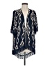 rue21 100% Polyester Blue Kimono Size M - photo 1