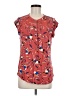 Daniel Rainn Red Short Sleeve Blouse Size M - photo 1
