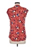Daniel Rainn Red Short Sleeve Blouse Size M - photo 2