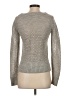 Club Monaco Metallic Silver Pullover Sweater Size XS - photo 2