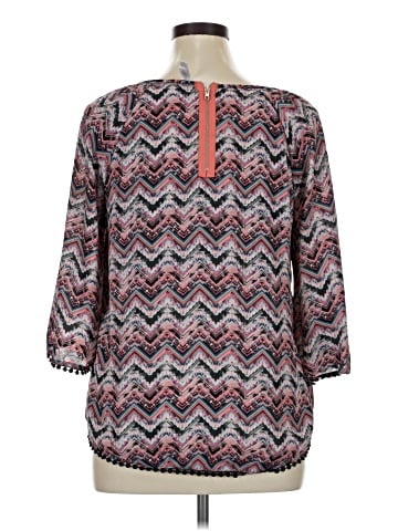 Xhilaration 3/4 Sleeve Blouse (view 2)