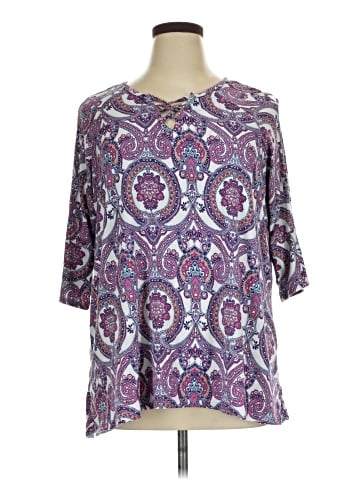 French Laundry 3/4 Sleeve Blouse (view 1)