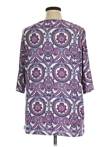 French Laundry 3/4 Sleeve Blouse (view 2)