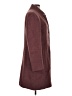 DKNY Burgundy Coat Size 10 - photo 4
