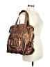 Hayden Harnett 100% Leather Metallic Brown Backpack One size - photo 2