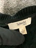 Splendid Solid Black Casual Dress Size L - photo 7