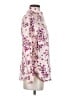 J.Crew Collection 100% Silk Floral Pink Long Sleeve Silk Top Size 0 - photo 4