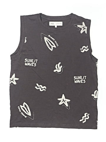 Zara Sleeveless T-Shirt (view 1)
