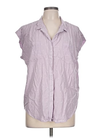 Jachs Girlfriend Sleeveless Button-Down Shirt (view 1)