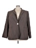 Calvin Klein Gray Blazer Size 24W - photo 1
