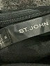 St. John Stripes Black Cocktail Dress Size 12 - photo 7
