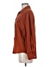 Unbranded 100% Polyester Brown Long Sleeve Blouse Size M - photo 5