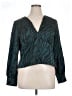J.Crew 100% Polyester Teal 3/4 Sleeve Blouse Size 16 - photo 1