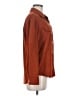 Unbranded 100% Polyester Brown Long Sleeve Blouse Size M - photo 4