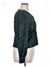 J.Crew 100% Polyester Teal 3/4 Sleeve Blouse Size 16 - photo 4