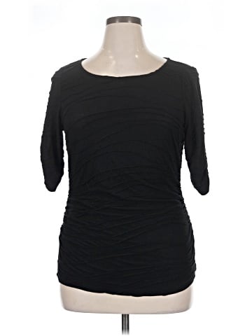 a.n.a. A New Approach 3/4 Sleeve Top (view 1)