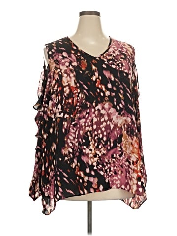 Cato 3/4 Sleeve Blouse (view 1)