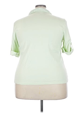 Karen Scott Short Sleeve Blouse (view 2)