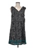 THML Chevron-herringbone Gray Casual Dress Size M - photo 1