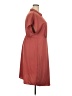 BLOOMCHIC 100% Polyester Solid Burgundy Casual Dress Size 18 - photo 4