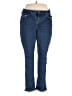 Eddie Bauer Solid Blue Jeans Size 18 - photo 1