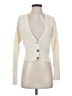 St. John Ivory Wool Cardigan Size P (petite) - photo 1