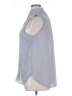 H&M Blue Sleeveless Button-Down Shirt Size 14 - photo 5