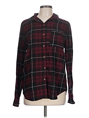 Aeropostale Long Sleeve Button-Down Shirt (view 1)