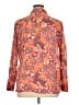 Gap Outlet Floral Orange Long Sleeve Button-Down Shirt Size XL - photo 2